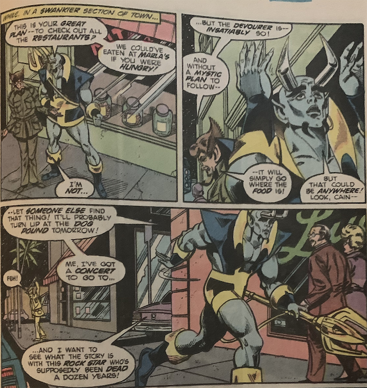 I've Got Issues: BLUE DEVIL, Issue 20 (1985) - Part 2 — Neon Splatter